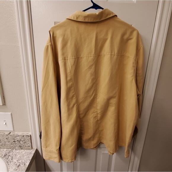 CATO MOLESKIN button down shirt plus size 22/24 - Picture 2 of 4